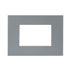 AVE - PLACCA TECNOPOLIMERO SMART EASY S44. COLORE GRIGIO FINITURA OPACA 3 MOD.