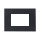 AVE - PLACCA TECNOPOLIMERO SMART EASY S44. COLORE GRIGIO TEKLA  FINITURA OPACA  3 MOD. 44PSME3GTK