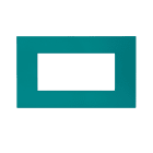 AVE - PLACCA TECNOPOLIMERO SMART EASY S44. COLORE OTTANIO  FINITURA OPACA  4 MOD. 44PSME4OTN