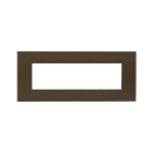 AVE - PLACCA TECNOPOLIMERO SMART EASY S44. COLORE BRONZO FINITURA OPACA 7 MOD. 44PSME7BRZ