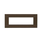 AVE - PLACCA TECNOPOLIMERO SMART EASY S44. COLORE BRONZO  FINITURA OPACA  7 MOD. 44PSME7BRZ