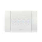 AVE - PLACCA SMART TOUCH METALLO. FINO A 7 COMANDI. COLORE BIANCO OPACO. 4 MOD. 44PSMTC4BO