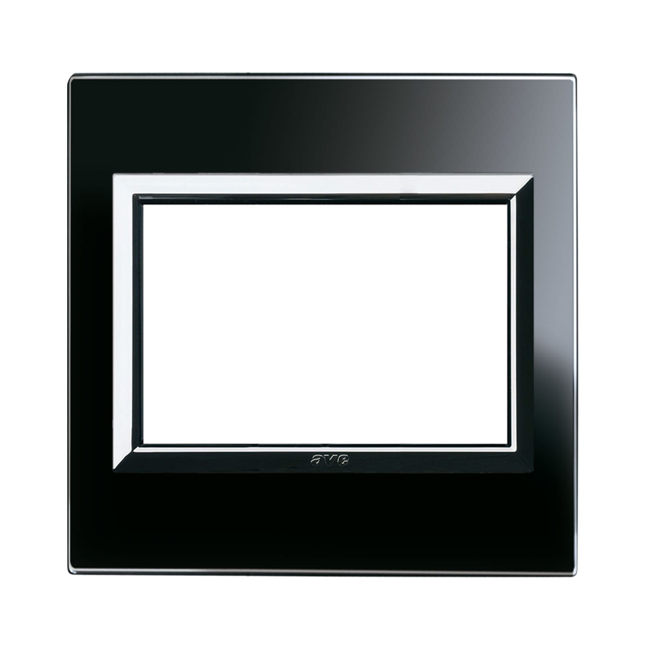 AVE - Placca finestra 98x98 in vetro nero 3m, design elegante e moderno per ambienti raffinati. 44PVQK3NAL