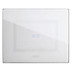 AVE - Placca Touch Vetro. S44 colore bianco 1 comando. 3 Mod. 44PVTC01BL