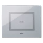 AVE - Placca Touch Vetro. S44 colore grigio 1 comando. 3 Mod. 44PVTC01GO