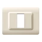 AVE - Placca tecnopolimero. S44 colore sabbia 1 Mod. 44PY01SA