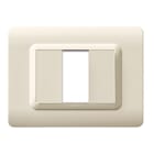 AVE - Placca tecnopolimero. S44 colore sabbia  1 Mod. 44PY01SA