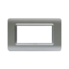 AVE - placca tecn.44 argento opaco 4m, design elegante e finitura opaca per un tocco moderno e sofisticato, ideale per ambienti contemporanei e raffinati. 44PY04AO