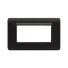 AVE - Placca tecnopolimero. S44 colore grigio Tekla 4 Mod. 44PY04GTK