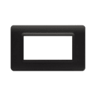 AVE - Placca tecnopolimero. S44 colore grigio Tekla  4 Mod. 44PY04GTK