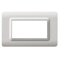 AVE - Placca tecnopolimero. S44 colore marmo  4 Mod. 44PY04M