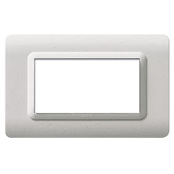 AVE - Placca tecnopolimero. S44 colore marmo 4 Mod. 44PY04M