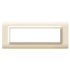 AVE - Placca tecnopolimero. S44 colore sabbia 7 Mod. 44PY07SA