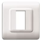AVE - Placca tecnopolimero. S44 colore bianca  1 Mod. 44PY31B