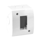 AVE - Contenitore autoportante IP40. S44 colore RAL 9010 per minicanali 1 Mod. 44Q01B