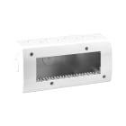 AVE - Contenitore autoportante IP40. S44 colore RAL 9010 per minicanali 6 Mod. 44Q06B
