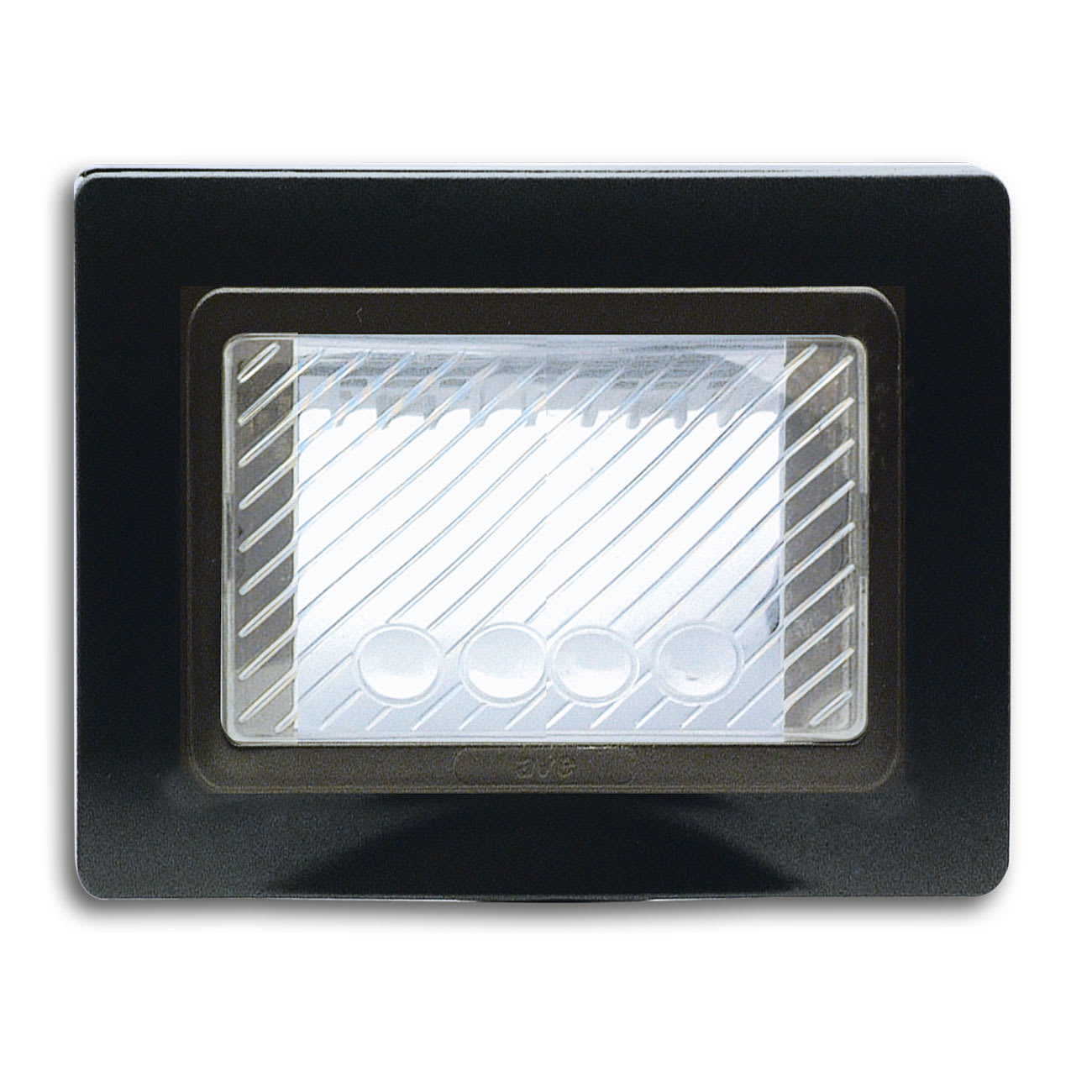 AVE - Placca autoportante stagna IP55 colore bianco grigio scuro 3 Mod. 44SP03GSL