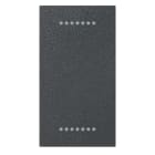 AVE - Tappo copriforo Noir S45. colore nero finitura opaca 1 Mod. 45313