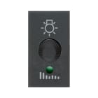 AVE - Variatore Noir S45. intensita'luminosa con deviatore incorporato  1 Mod. 45348D