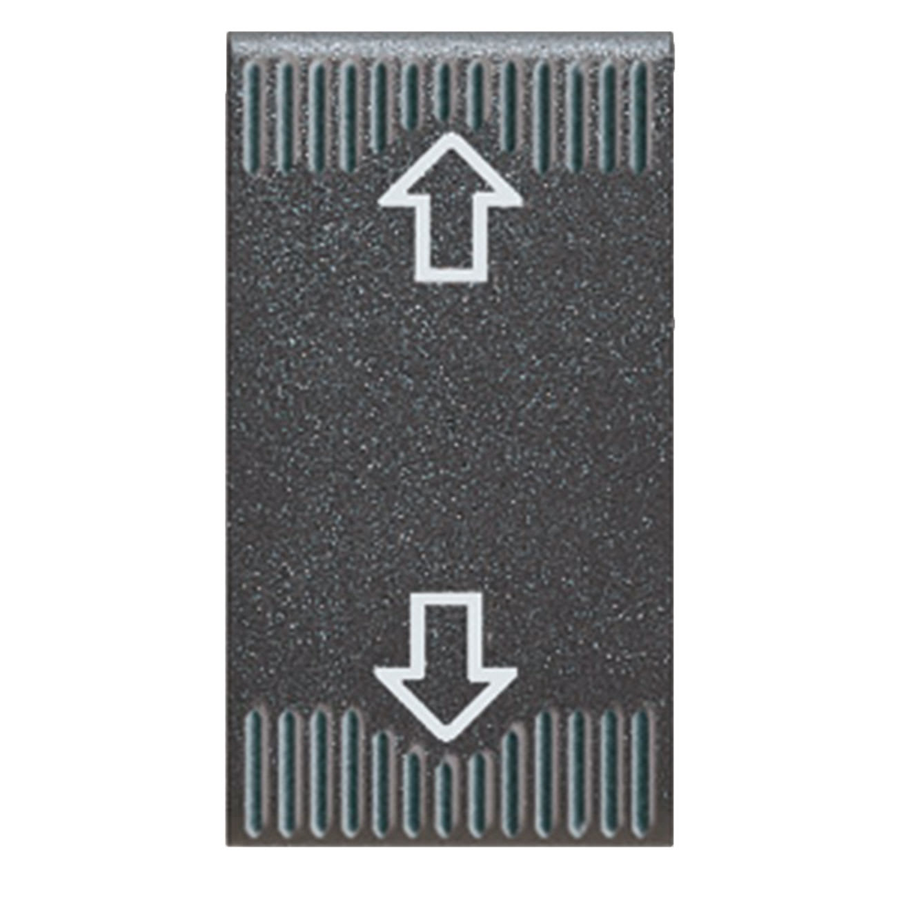 AVE - Commutatore Noir S45. a pulsante con frecce. a tre posizioni.  bipolare. 6 morsetti  1 Mod. 45354