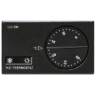 AVE - Termostato elettronico Noir S45. con commutatore estate/inverno 3 Mod. 45385SW