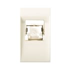 AVE - Presa Blanc S45 colore RAL 1013. RJ45 CAT5 non schermata 1 Mod. 45929C5E