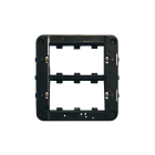 AVE - Armatura s45 con 6 moduli 3+3 per scatola bl02p, ideale per installazioni modulari e versatili. 45B66