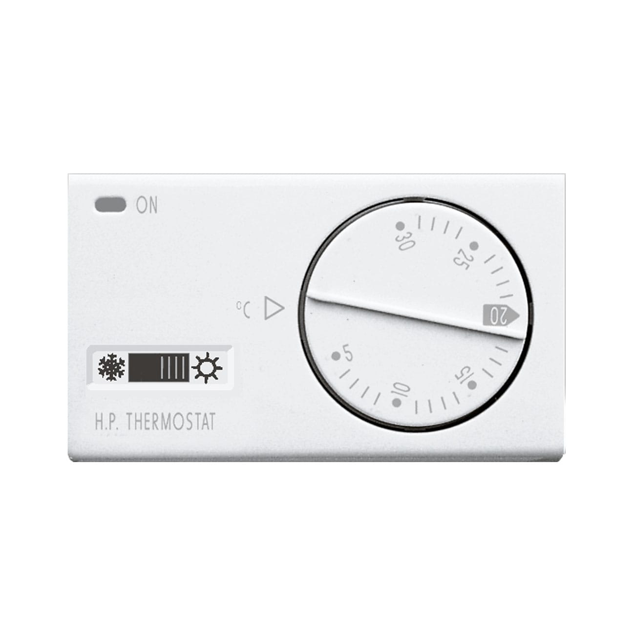 AVE - Termostato Banquise S45. 230V con commutatore estate/inverno  3 Mod. 45B85SW