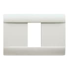 AVE - Placca Ral S45. sabbiata in tecnopolimero colore grigio ral 7035 1 Mod. 45P01R