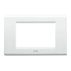 AVE - Placca in pressofusione colore bianco banquise 3 Mod. 45P93BG