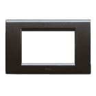 AVE - Placca in pressofusione colore grigio scuro metallizzato 3 Mod. 45P93GSM