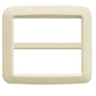 AVE - Placca in tecnopolimero 10 (5+5) Mod. colore bianco  banquise 45PY010BB