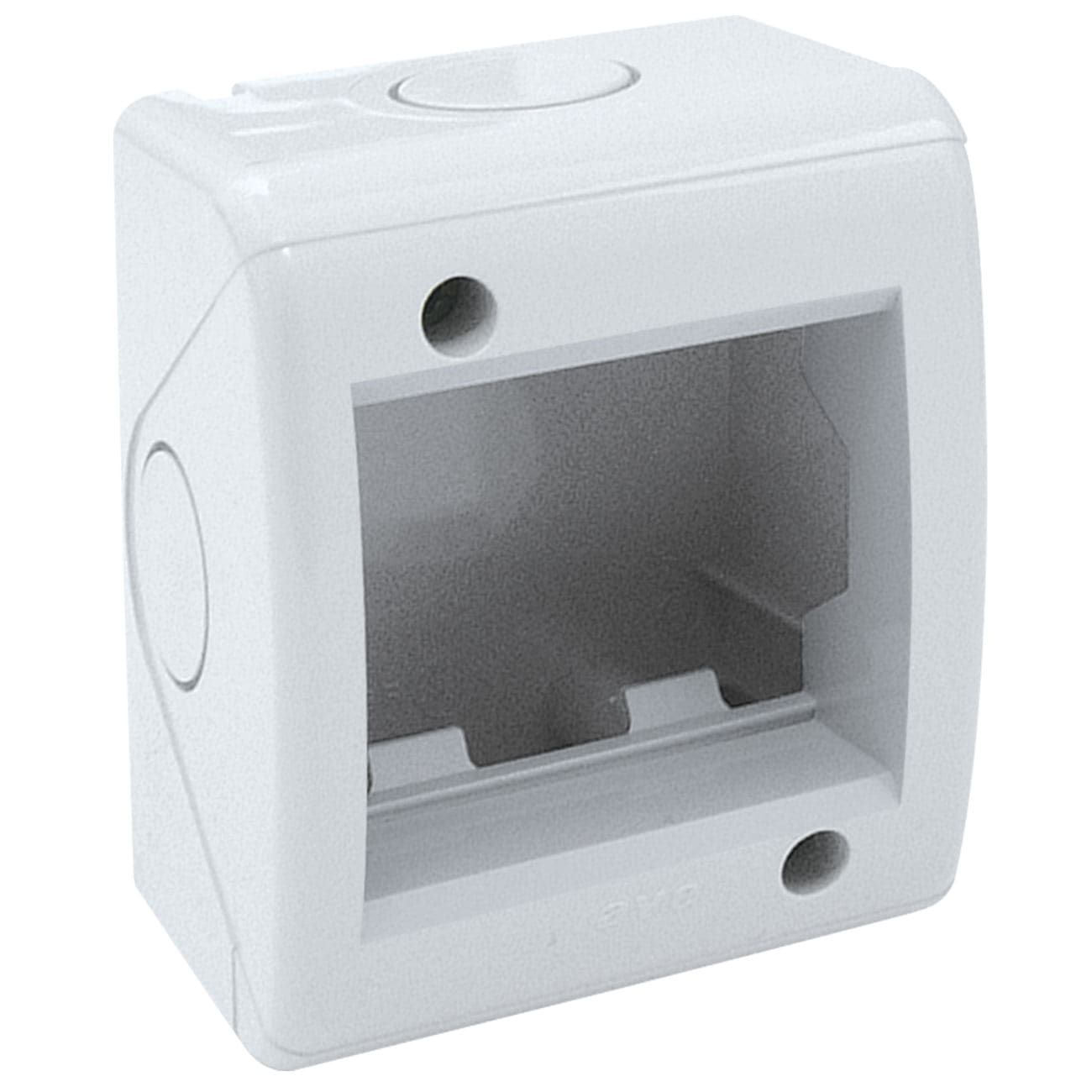 AVE - Contenitore autoportanti per tubo IP40 S45. RAL7035 2 Mod.