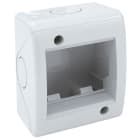 AVE - Contenitore autoportanti per tubo IP40 S45. RAL7035 2 Mod.