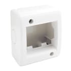 AVE - Contenitore autoportanti per tubo IP40 S45. RAL9016 2 Mod.