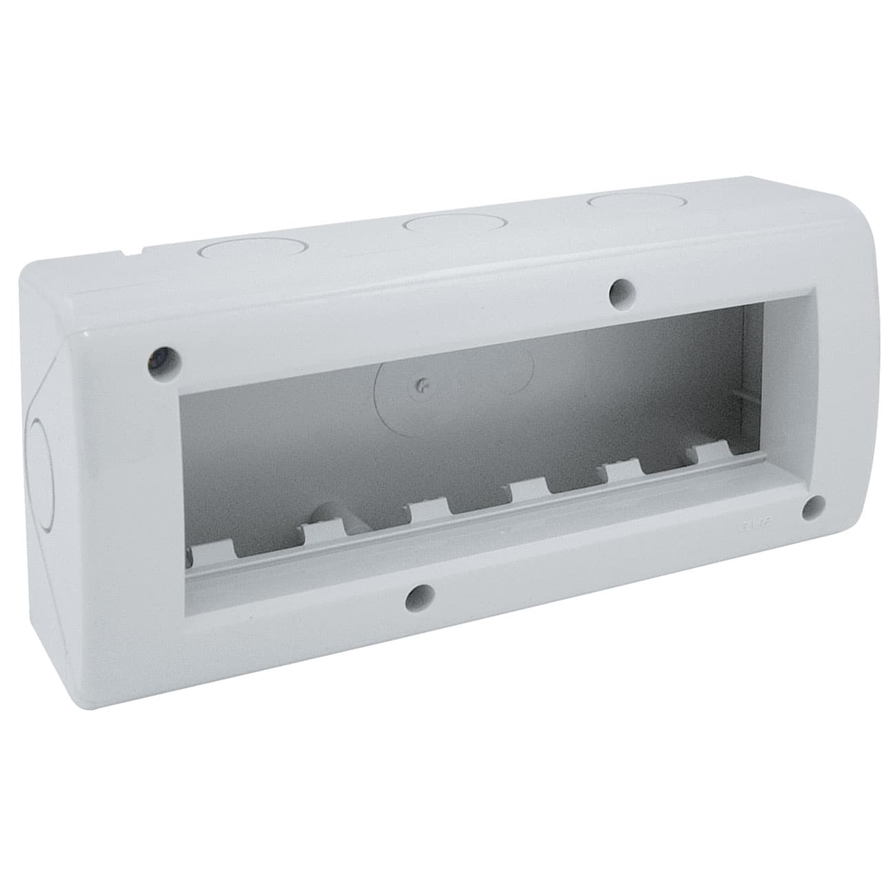 AVE - Contenitore autoportanti per tubo IP40 S45. RAL7035 6 Mod.