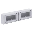 AVE - Contenitore autoportanti per tubo IP40 S45. RAL7035 8 Mod. 45Q48OR
