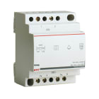 AVE - Trasformatore di sicurezza resistente al cortocircuito per servizio intermittente VNP 230V VNS 12/24V PN40VA 4 moduli DIN 5349