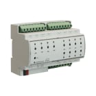 AVE - Attuatore knx 6 canali per tapparelle, 8 moduli din, ideale per automazione domestica. 53KNX20006
