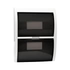 AVE - Coperchio IP40 colore bianco banquise RAL9016 24 moduli DIN per scatole BL08P e BL08CG