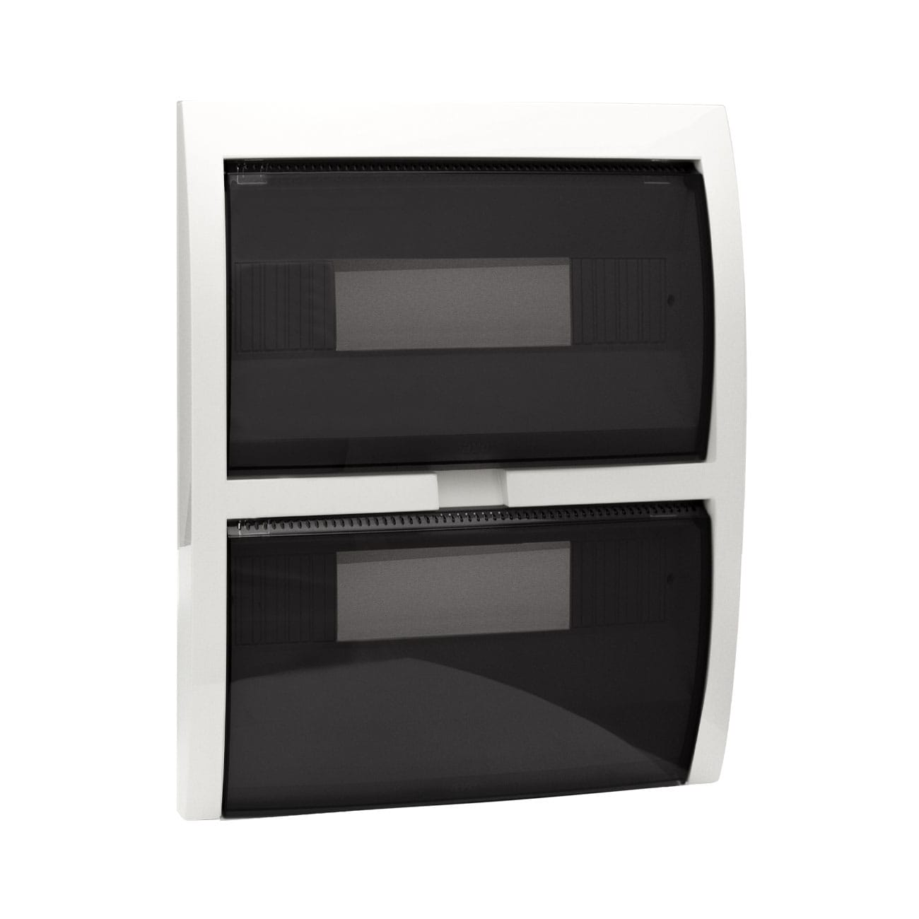 AVE - Coperchio IP40 colore bianco banquise RAL9016  36 moduli DIN  per scatole 53S36 e 53S36CG 53T36BG