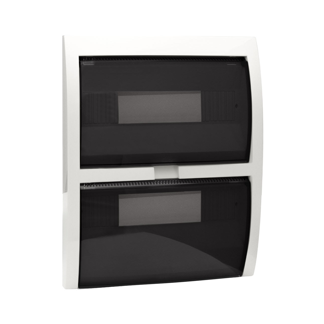 AVE - Coperchio IP40 colore bianco banquise RAL9016 36 moduli DIN per scatole 53S36 e 53S36CG 53T36BG