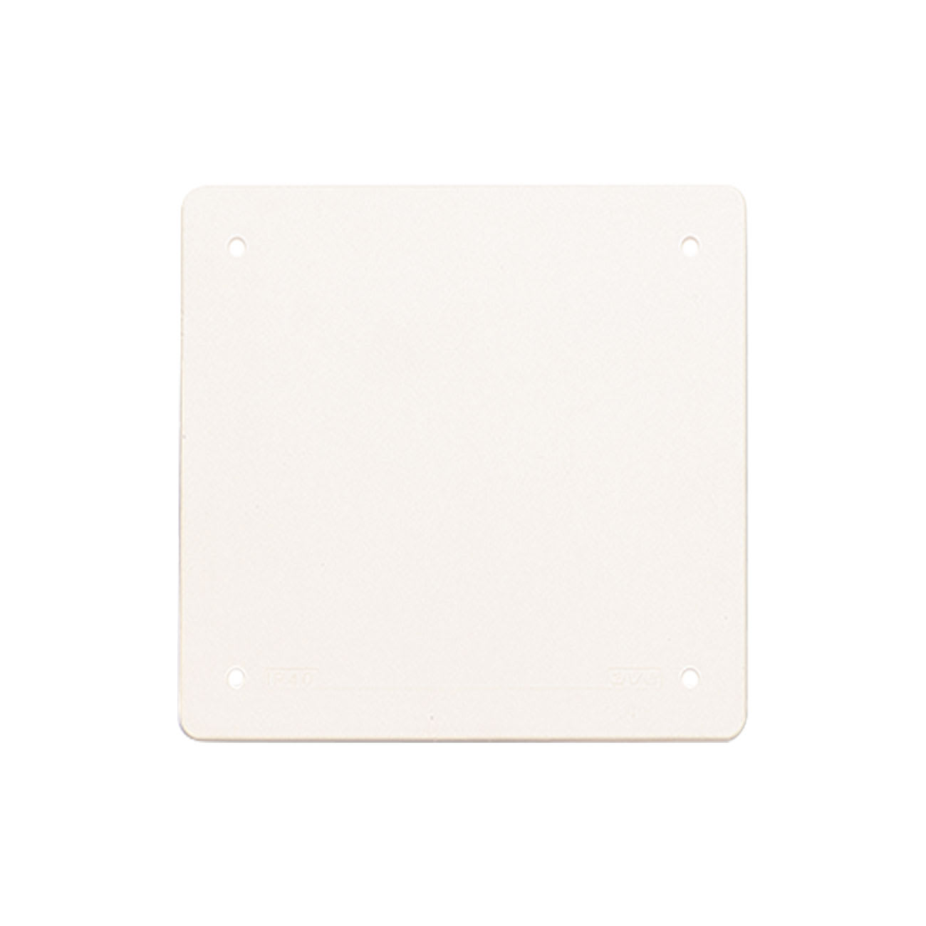 AVE - Coperchio IP40 antiurto di finitura per scatola BL01P BL01C