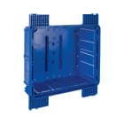 AVE - Scatola multipla per pareti cave con centro 8M, ideale per installazioni sicure e pratiche. Design compatto e resistente, perfetto per ogni esigenza di montaggio. BL06CGN