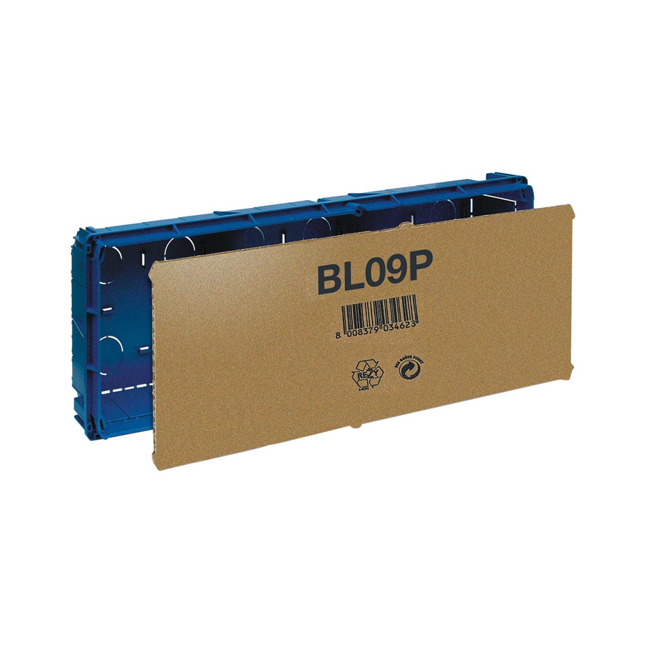 AVE - Scatola da incasso di derivazione con paramalta da utilizzare con: BL09C