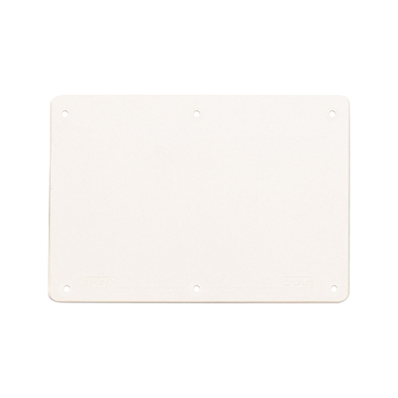 AVE - Coperchio IP40 antiurto di finitura per scatole: BL07CG. BL07CGN e BL07P BLCG07C