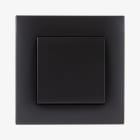 AVE - pulsante 10ax tasto largo nero 2m per installazioni elettriche affidabili e sicure, design elegante e funzionale, ideale per ambienti moderni e professionali. BSG11005