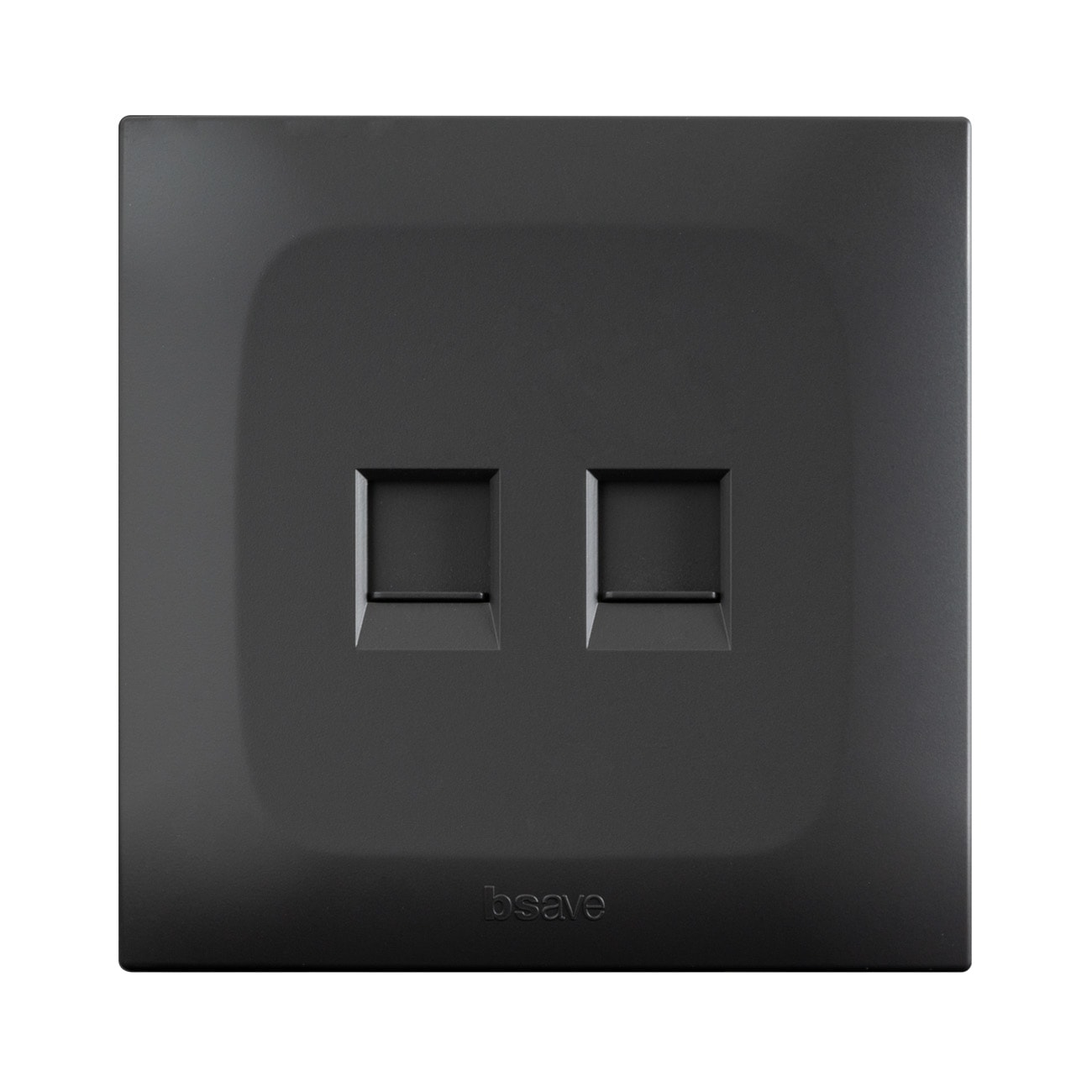 AVE - Doppio adattatore con rj45 nero 2m per connessioni affidabili e veloci in ambienti professionali e domestici. Design compatto e resistente per una facile installazione. BSG21029SC