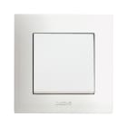 AVE - Invertitore senza gemma. colore RAL 9010. 1P 10AX  non illuminabile  finitura lucida  2 Mod. BSN11004
