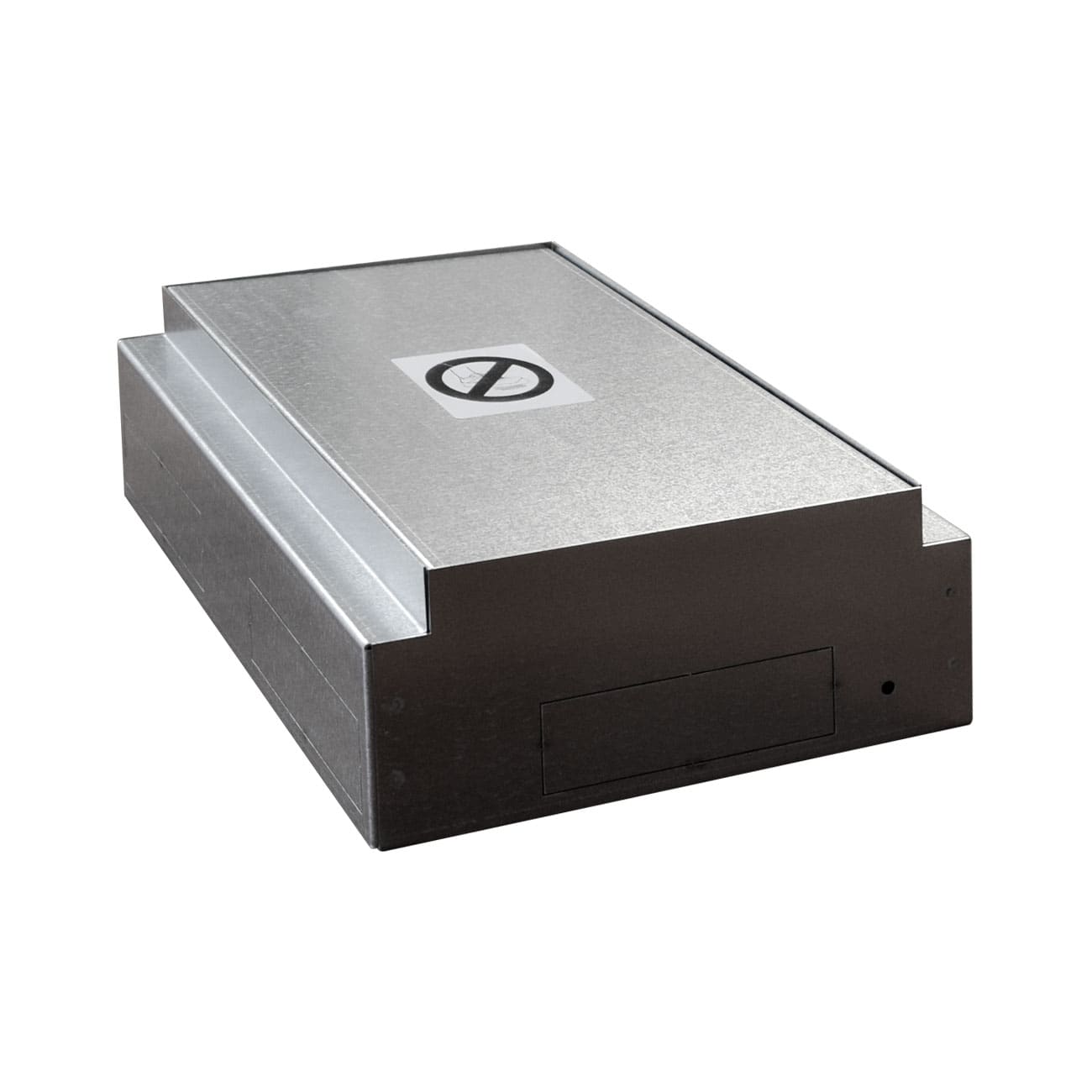 AVE - Box in lamiera zincata completo di 2 adattatori da utilizzare con: 44/45TFP1 BTFP1